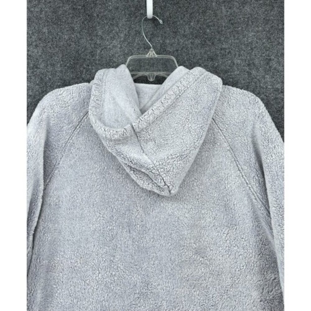 Gilly Hicks By Hollister Lounge Hoodie Sweatshirt Light Grey Size L Large - Picture 4 of 11